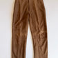 Ralph Lauren Polo Sport (33x30) Suede Leather Brown Lined Pants