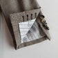 Ralph Lauren Purple Label (38R) Wool/Silk/Linen Beige Houndstooth Sport Coat
