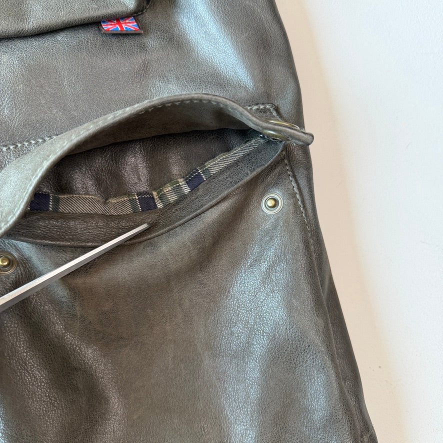 Belstaff Brad Gold Label (M) Motorcycle Leather Jacket
