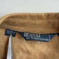 Polo Ralph Lauren (XL) Suede Leather Safari Belted Tan Jacket Coat