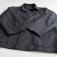 Ermenegildo Zegna (S / 48IT) 100% Wool Herringbone Charcoal Car Coat