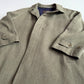 Paul Stuart (40R) Sage 100% Wool Twill Lined Balmacaan Car Coat