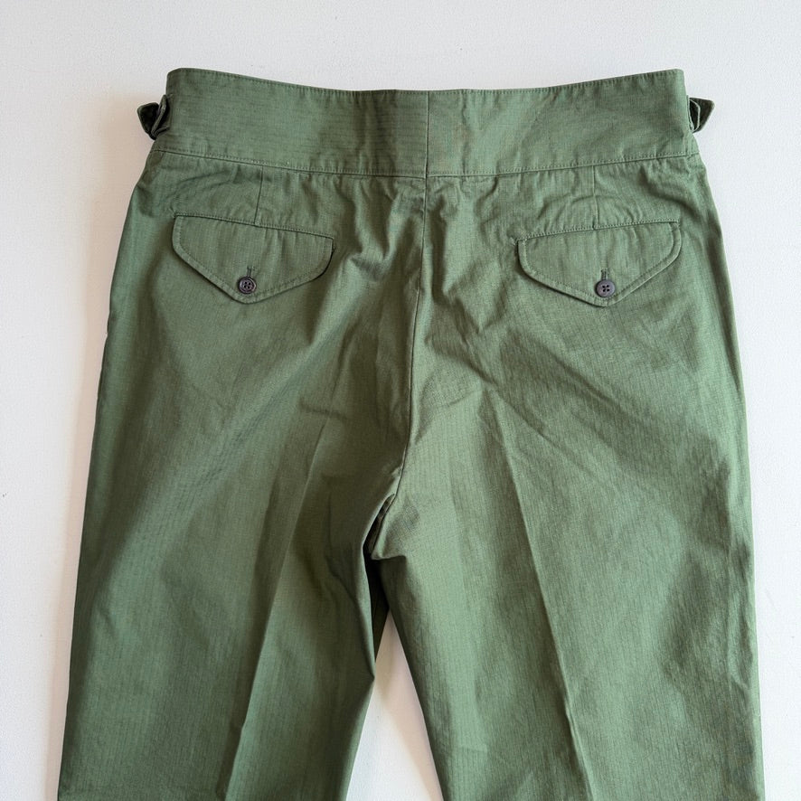 Polo Ralph Lauren (38x34) Buckled Ripstop Gurkha Officer Trousers Pants