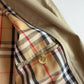 VNTG Burberry (54 / XL) Cotton Gabardine Zip Harrington Jacket