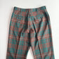 VNTG RRL Ralph Lauren (38x32) Wool Flannel Tartan Plain Trouser Pants