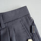 NWT Canali (36W) Cavalry Twill 100% Wool Pleated Relaxed Trouser Pants
