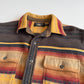 RRL Ralph Lauren (M) Southwest Striped Jacquard Cotton Work Overshirt