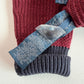 Polo Ralph Lauren (S) 100% Wool Maroon Shawl Collar Rib-Knit Sweater