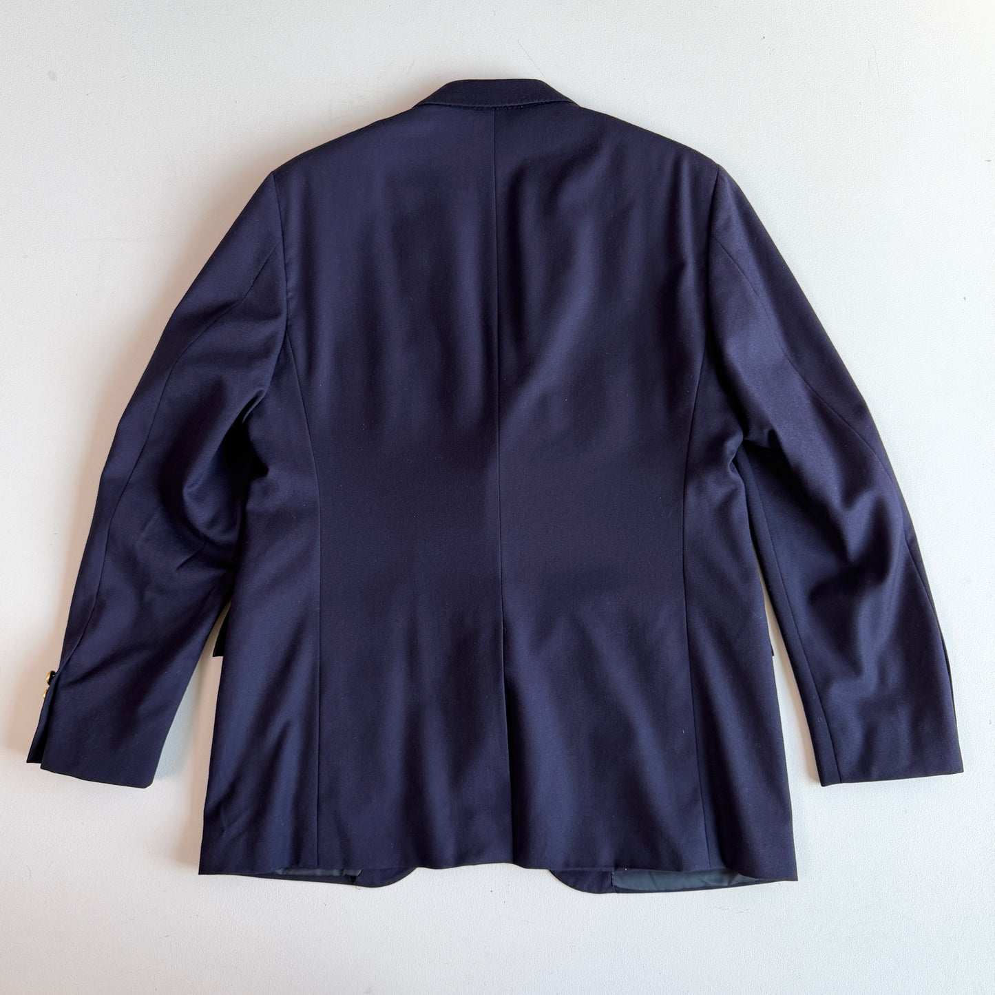 Polo Ralph Lauren (41R) Navy Blue Saxony Wool Blazer Sports Coat