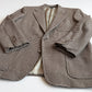 VNTG Polo Ralph Lauren (42R) Wool Houndstooth Brown/Cream Sport Coat