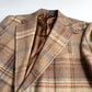 Polo Ralph Lauren (46L) Wool/Alpaca Tweed Blue/Purple Overcheck Sport Coat
