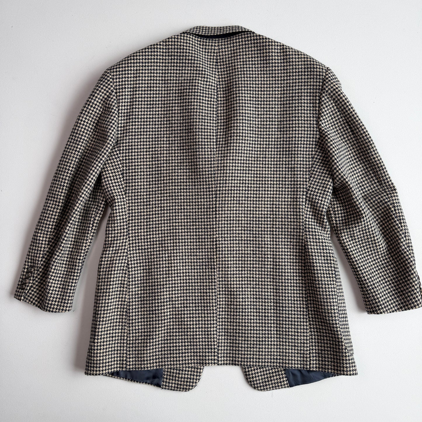 VNTG Ralph Lauren (Pre-Purple Label) 46R Wool Houndstooth Sport Coat
