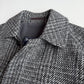 VNTG Burberry (36 / M) Tweed Wool Gray Raglan Sleeve Jacket
