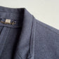 Burberry (52IT) Cotton Blend Lightly Structured Blue Sports Jacket