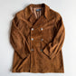 Polo Ralph Lauren (XL) Double Breasted Suede Leather Tawny Brown Coat