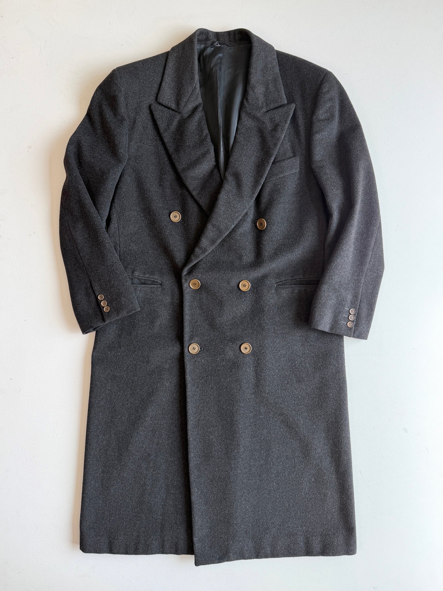 VNTG Giorgio Armani (42 / 52) 100% Cashmere Double Breast Overcoat