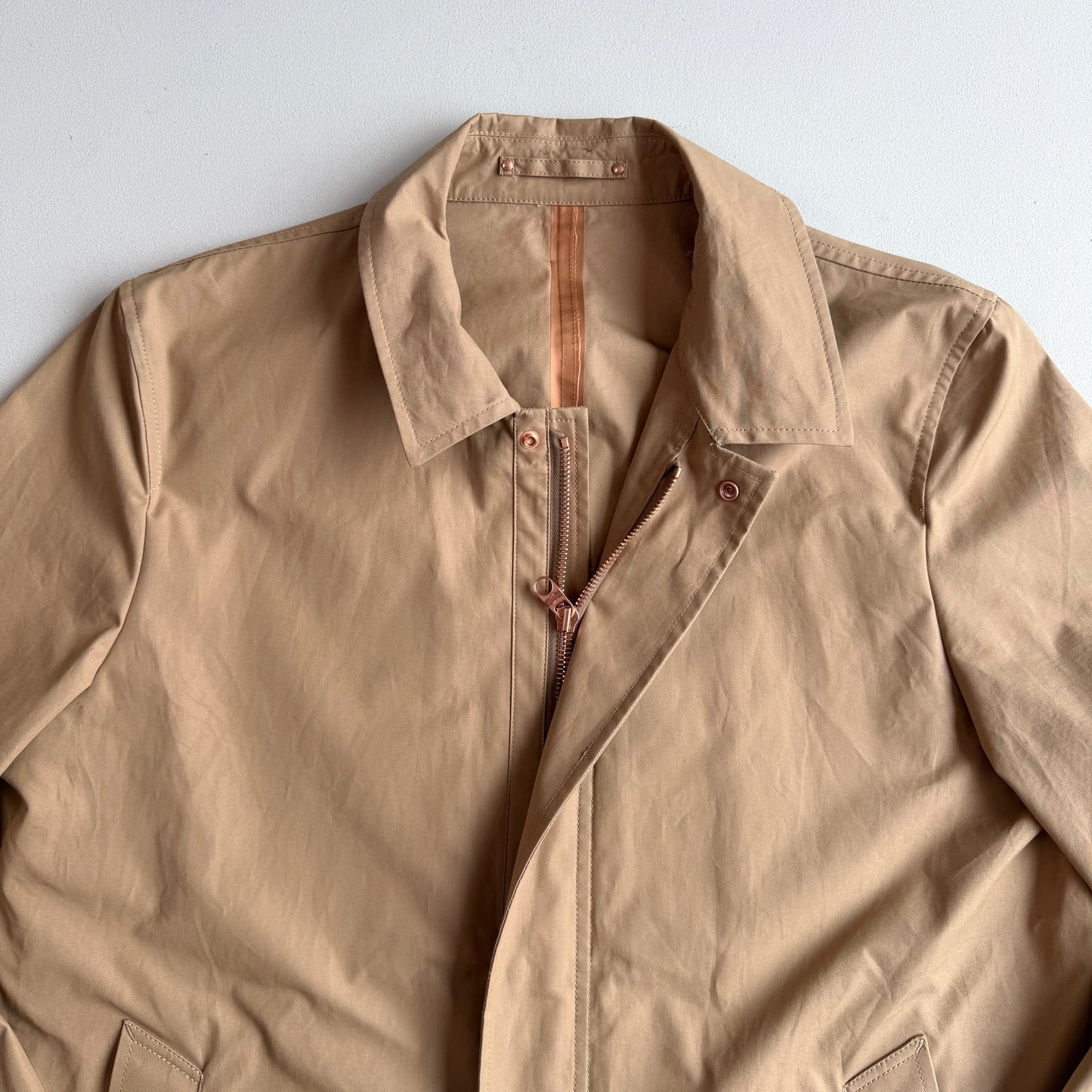 Private White VC (6 /XL) Jack's Mac Ventile Cotton Khaki Rain Coat