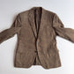 Ralph Lauren Purple Label (40R) Wool Flannel Glen Plaid Brown Sports Coat