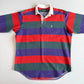 VNTG Ralph Lauren Polo Country (M) Striped Colorblock Rugby Shirt