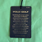 NWT Ralph Lauren Polo Golf (L) Turquoise Green 100% Cotton Raglan Jacket