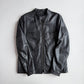 Belstaff (42 / 52IT) Nappa Lamb Leather Raceway Motorcycle Black Jacket