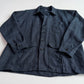 Drake's London (L) Washed Linen Indigo-Dyed Overshirt Jacket