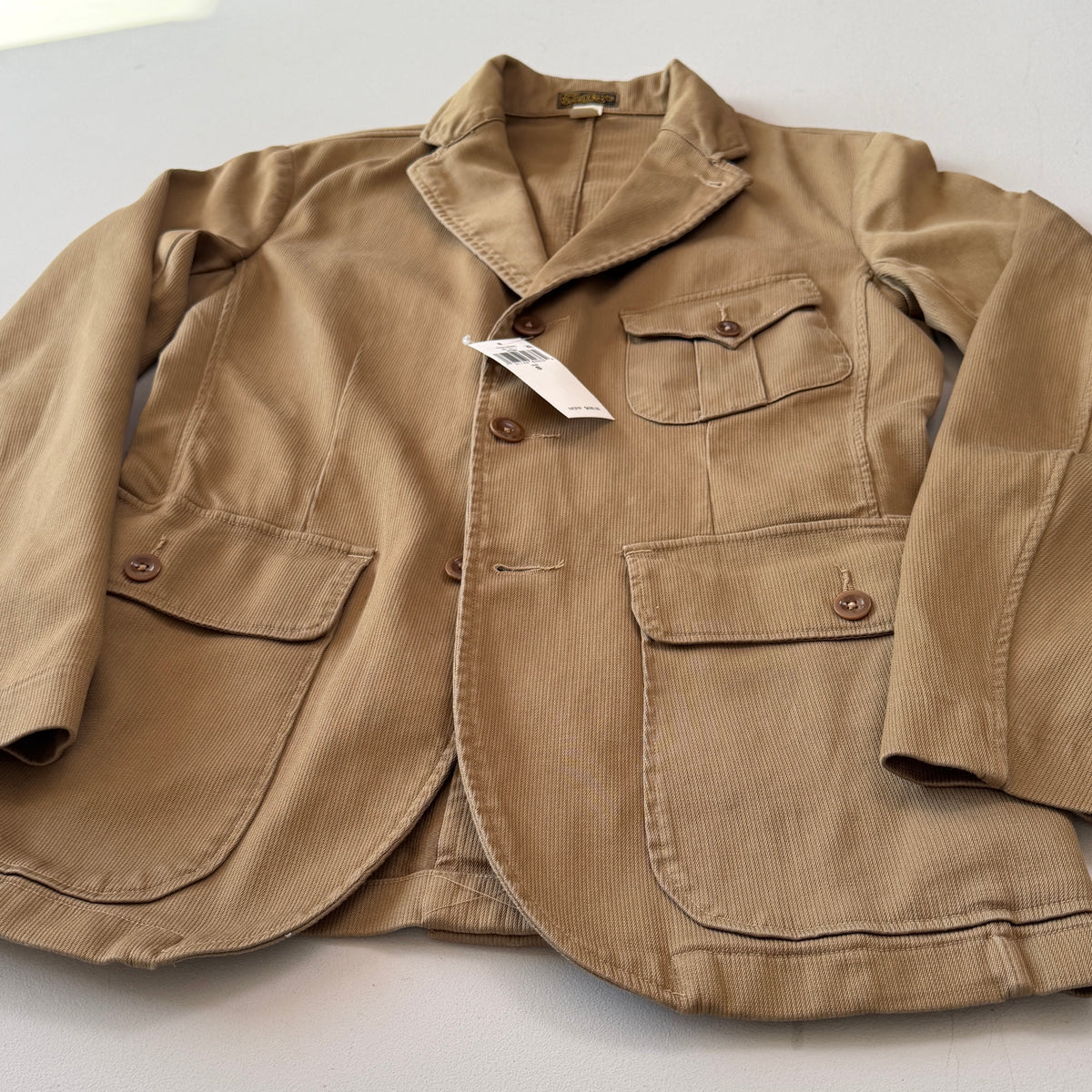 NWT RRL Ralph Lauren (S) Half-Norfolk Bedford Corduroy Desert Brown Sport Coat