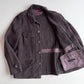 Boglioli (54IT / XL) 100% Cashmere Glen Plaid Maroon Field Jacket