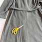 VNTG Giorgio Armani (38) Forest Green Wool/Cashmere Belted Balmacaan Overcoat
