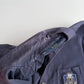 VNTG Polo Ralph Lauren (L / XL) Crest Navy Blue Cotton Twill Sport Coat