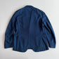 Ermenegildo Zegna (54R) Indigo Knit Cotton Unstructured Sports Jacket