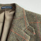 Polo Ralph Lauren (40L) Wool/Cashmere Flannel Overcheck Hacking Jacket