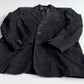 Polo Ralph Lauren (S / 38R) Black Suede Leather Structured Sport Coat