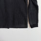 NWOT RRL Ralph Lauren (XL) 100% Cotton Dyed Black Cardigan Sweater