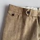 Polo Ralph Lauren (34x30) Golden Wheat Silk/Linen Herringbone Pants