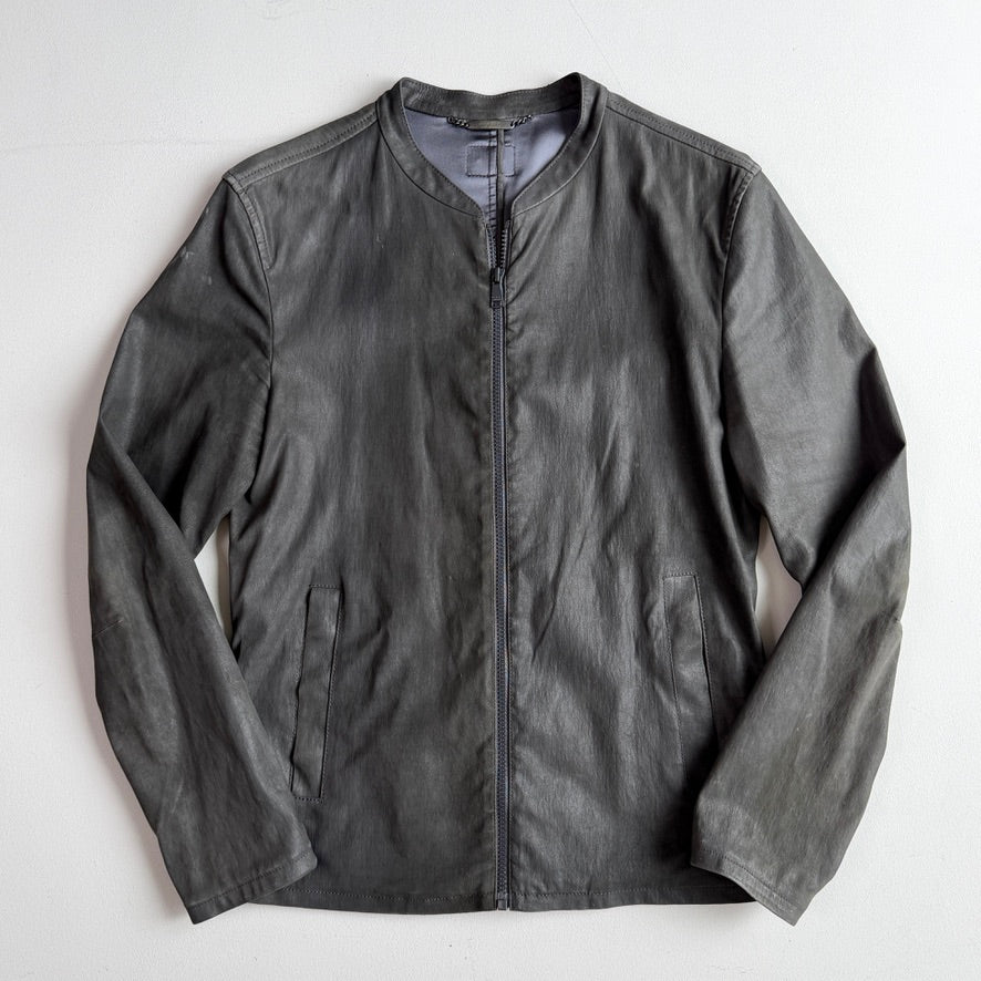 Dolce & Gabbana (50IT) Thin/Skived Lamb Leather Lined Cafe Racer Jacket