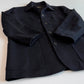 Ermenegildo Zegna (50IT / M) 100% Cashmere Flannel Black Car Coat
