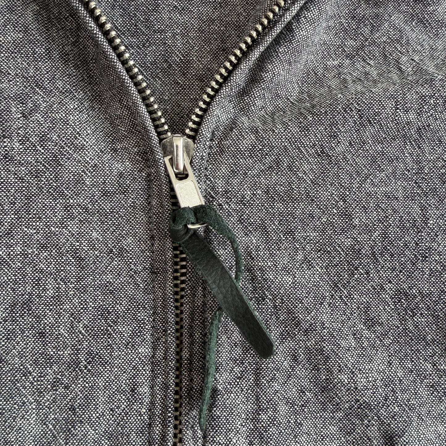 Golden Bear (L) Linen/Cotton Slub/Flecked Corduroy Collar Jacket