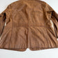 Polo Ralph Lauren (2XL) Leather Suede Half-Norfolk Tawny Field Jacket Coat