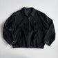 Polo Ralph Lauren (XL) Suede Leather Black Fleece-Lined Jacket