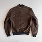 NWT Private White VC (3 / S) Brown Moleskin Cotton Blend Bomber Jacket