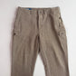 VNTG Polo Ralph Lauren (36x33) Taupe Cotton Twill Cargo Utility Pants