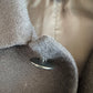 Ermenegildo Zegna (50IT / M) 100% Cashmere Flannel Black Car Coat