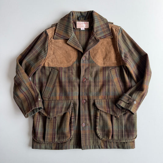 Filson (L) Yukon Wool Plaid Shooting Cruiser Mackinaw Coat