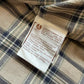 Belstaff Gold Label (L) Taupe Leather Belted Asymmetrical Zip Jacket