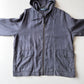 VNTG Polo Ralph Lauren (M) 100% Linen Slate Blue Hooded Jacket
