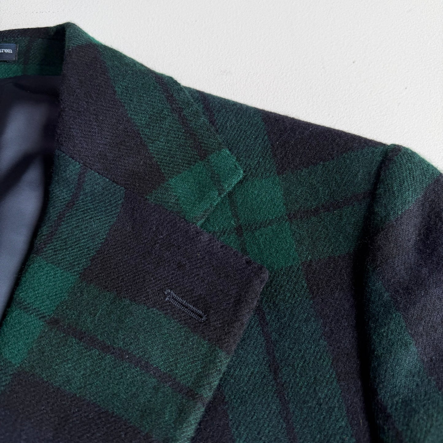 Polo Ralph Lauren (44L) Black Watch Cashmere/Wool Flannel Sport Coat