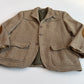 VNTG RRL Ralph Lauren (M) Olive Wool tweed Double Cape Sports Coat
