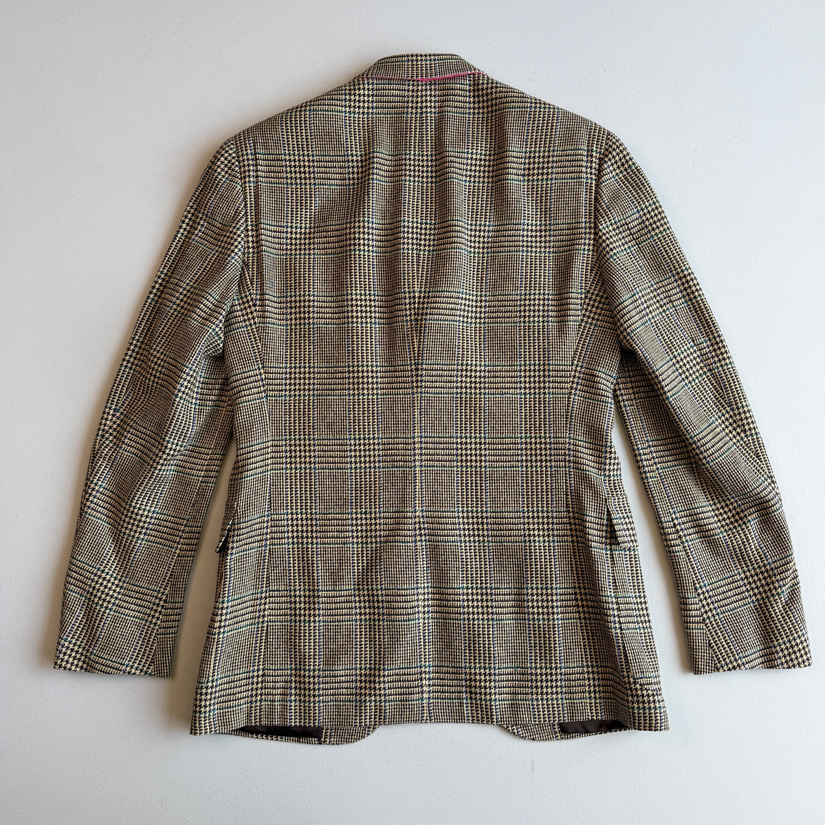 NWOT Polo Ralph Lauren (38R Custom Fit) 100% Silk Glen Plaid/Prince of Wales Sport Coat