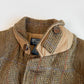 Polo Ralph Lauren (42L) Wool Tweed Olive Overcheck Field Belted Sport Jacket Coat